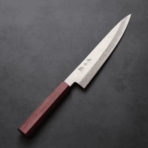 日野浦刃物 味方屋 筋引 210mm<br>青紙鋼 有色大馬士革