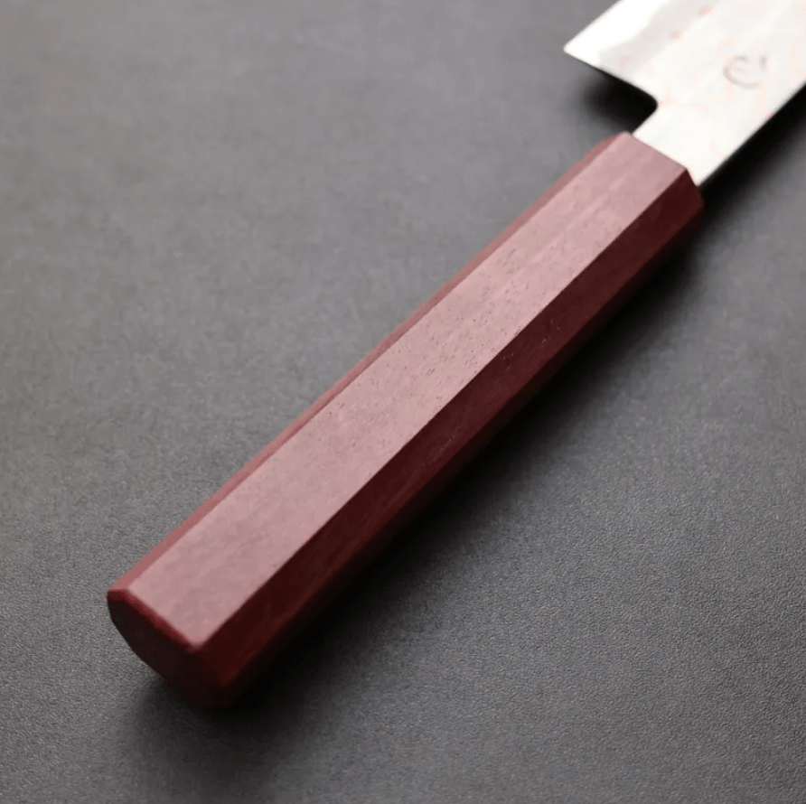 活動_日野浦刃物 味方屋 筋引 210mm 青紙鋼 有色大馬士革 (5) 日野浦刃物 味方屋 筋引 210mm<br>青紙鋼 有色大馬士革