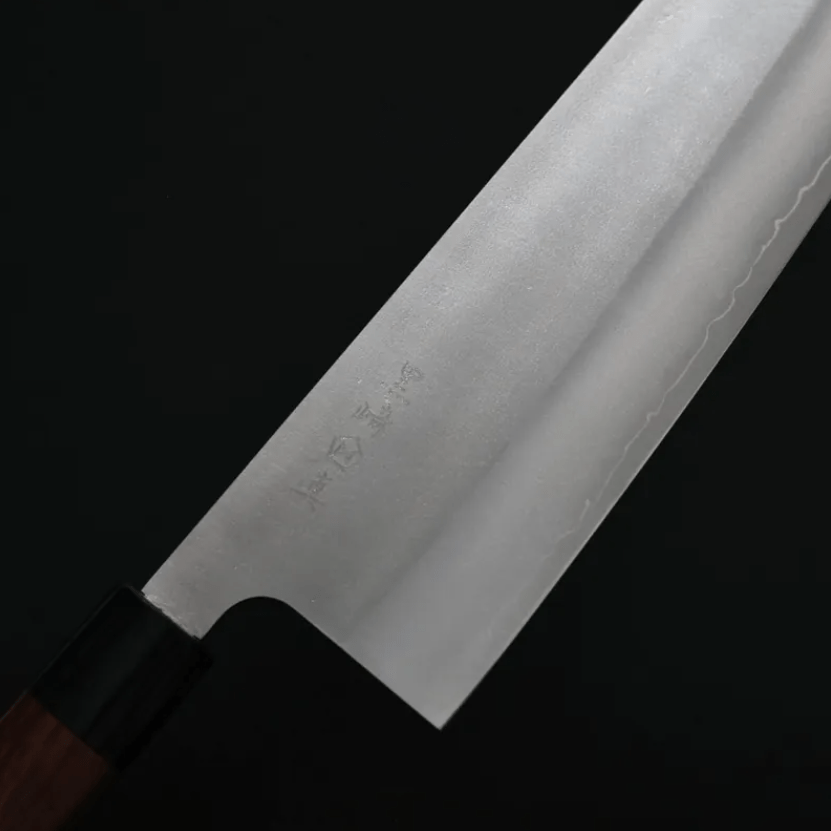 黑崎真 寬版牛刀 240mm VG7鋼 梨地 (5) 黑崎真 寬版牛刀 240mm VG7鋼 梨地