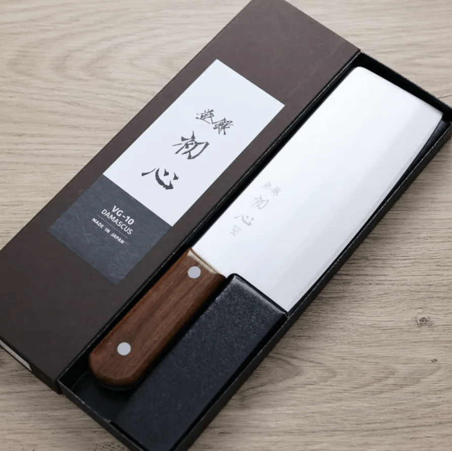 初心 中華包丁 175mm VG10 大馬士革 (2) 初心 中華包丁 175mm VG10 大馬士革