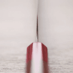 加藤義實 筋引 270mm <br>SG2粉末HSS鋼 鎳染大馬士革