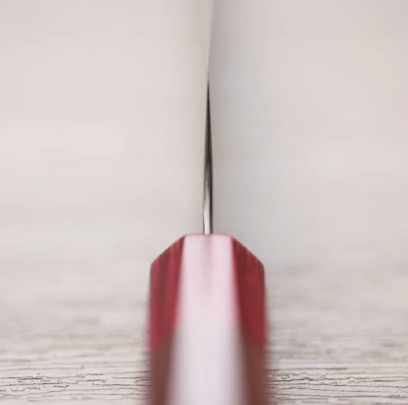 加藤義實 筋引 270mm <br>SG2粉末HSS鋼 鎳染大馬士革