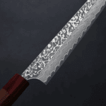 加藤義實 筋引 270mm <br>SG2粉末HSS鋼 鎳染大馬士革