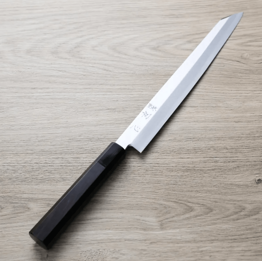 明神利器製作所 初心 切付柳刃<br>270mm 銀三