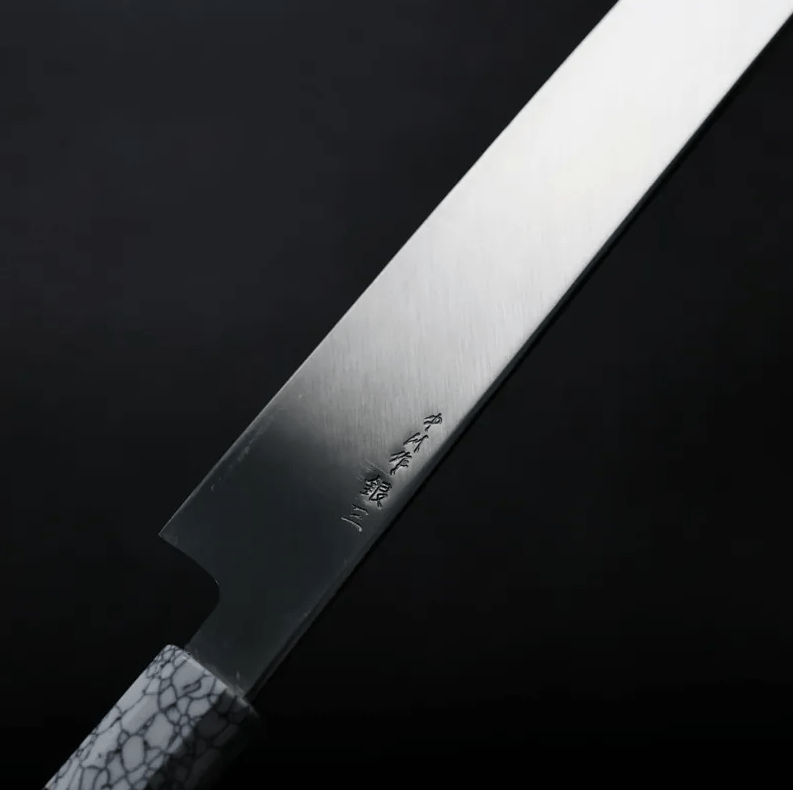 中川打刃物 曲背先丸 330mm 銀三鋼 (6) 中川打刃物 曲背先丸 330mm<br>銀三鋼