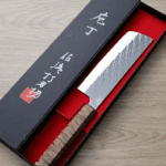 佐治武士 菜切 170mm SG Strix鋼 鎚目 穩定木 (2) 佐治武士 菜切 170mm <br>SG Strix鋼 鎚目 穩定木