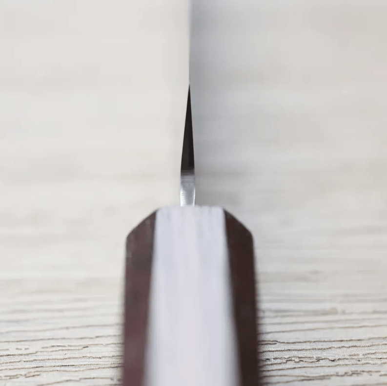 佐海 蔬果 150mm VG10鋼 <br>鎚目 大馬士革 紅柄