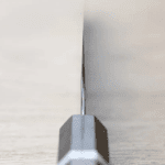 加藤義實 V鎚目 文化刀 170mm<br>SG2粉末HSS鋼 黑檀白環