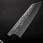 加藤義實 V鎚目 文化刀 170mm<br>SG2粉末HSS鋼 黑檀白環