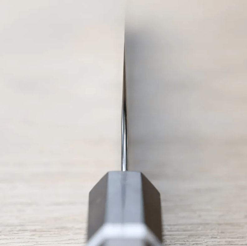 加藤義實 V鎚目 文化刀 170mm<br>SG2粉末HSS鋼 黑檀白環