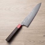 加藤義實 牛刀 210mm SG2粉末HSS鋼 鎳染大馬士革 加藤義實 牛刀 210mm <br>SG2粉末HSS鋼 鎳染大馬士革