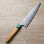 黑崎真 木靈 牛刀 210mm<br>VG10Ｗ鋼 大馬士革