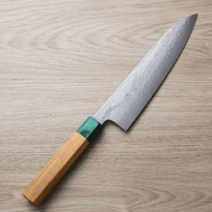 黑崎真 木靈 牛刀 210mm<br>VG10Ｗ鋼 大馬士革