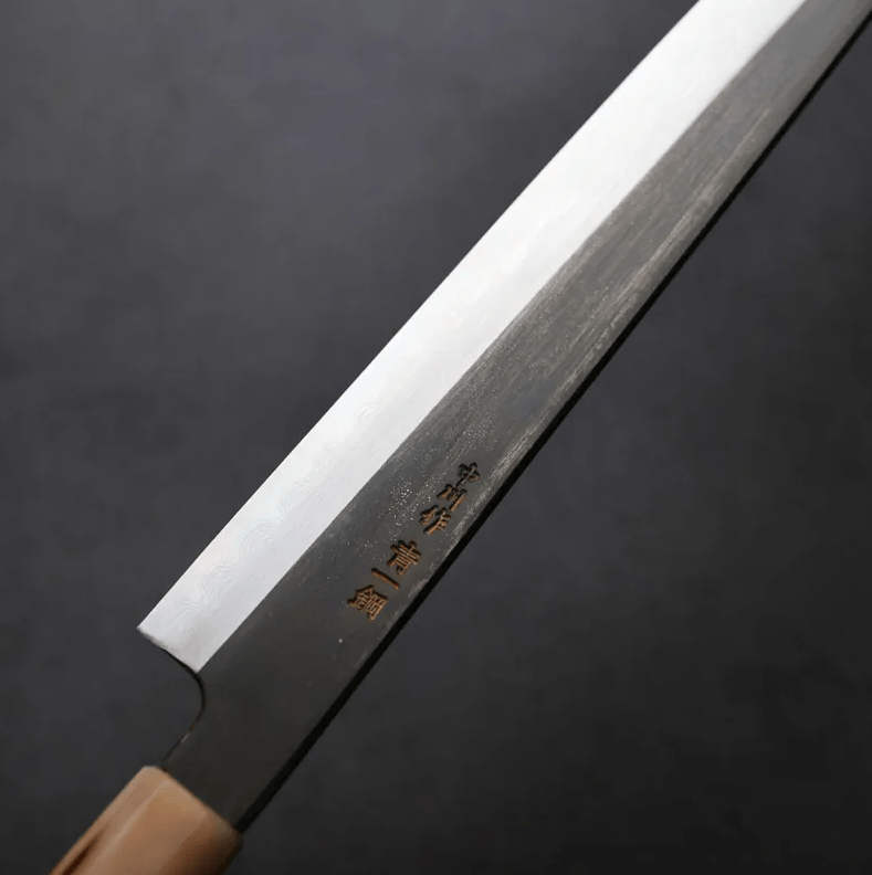 中川打刃物 初心 筋引 270mm 青紙一號鋼 黑打 (6) 中川打刃物 初心 筋引 270mm<br>青紙一號鋼 黑打