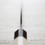 二唐刃物 牛刀 210mm VG10鋼 磨鎚目 (11) 二唐刃物 牛刀 210mm VG10鋼 磨鎚目