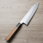 二唐刃物 牛刀 210mm VG10鋼 磨鎚目 (6) 二唐刃物 牛刀 210mm VG10鋼 磨鎚目