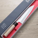 二唐刃物 牛刀 210mm VG10鋼 磨鎚目 (8) 二唐刃物 牛刀 210mm VG10鋼 磨鎚目