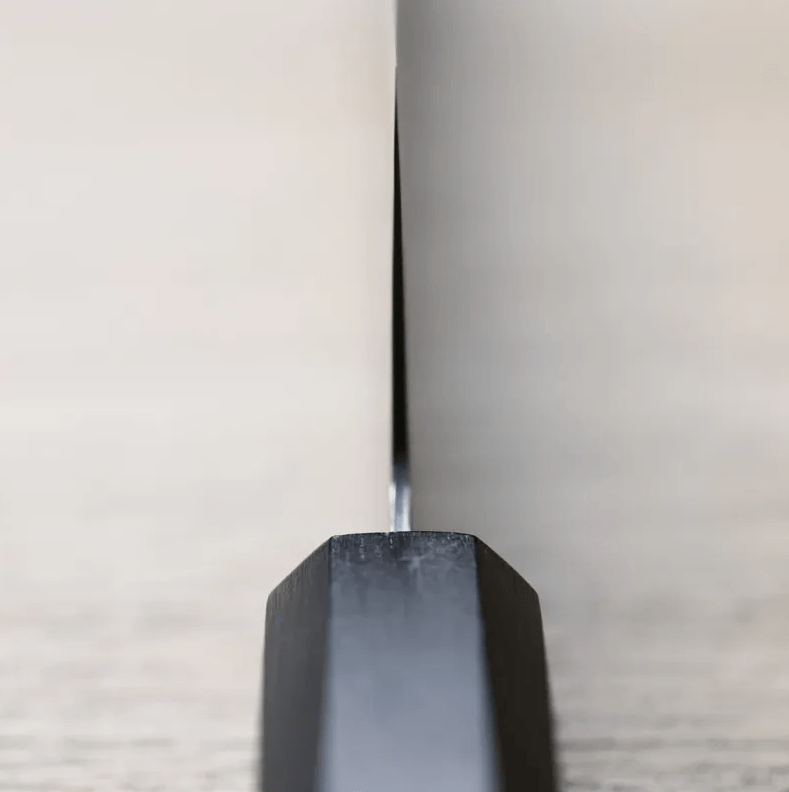 初心 流冰 牛刀 210mm<br>SG2鋼 黑染大馬士革