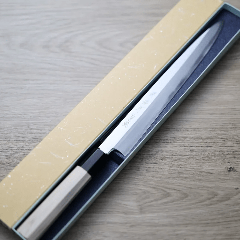 堺孝行 特上白鏡 正夫柳刃<br>270mm 白紙鋼