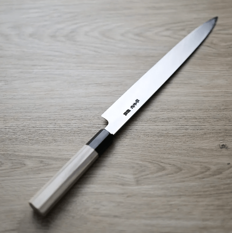 堺孝行 特上白鏡 正夫柳刃<br>270mm 白紙鋼