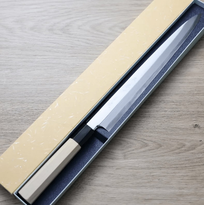 堺孝行 特上白鏡 正夫柳刃<br>300mm 白紙鋼