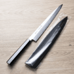 堺孝行 白虎 正夫柳刃 270mm <br>白紙1號鋼/付黑石目鞘