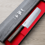 一徹 菜切 150mm VG10鋼 33層鎚目大馬士革