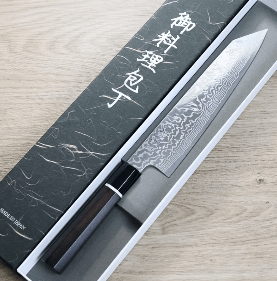 初心 切付牛刀 240mm<br>FAXR2鋼 積層