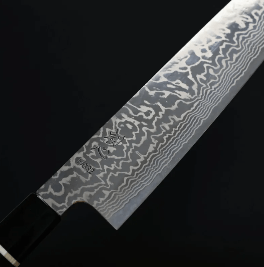 初心 切付牛刀 240mm<br>FAXR2鋼 積層