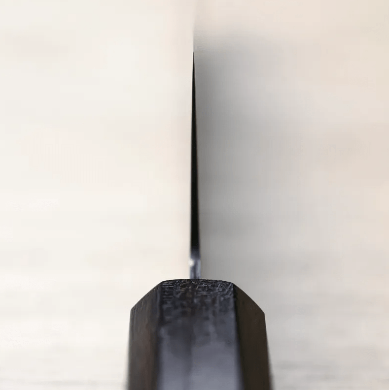 初心 流冰 文化 180mm<br>SG2鋼 黑染大馬士革