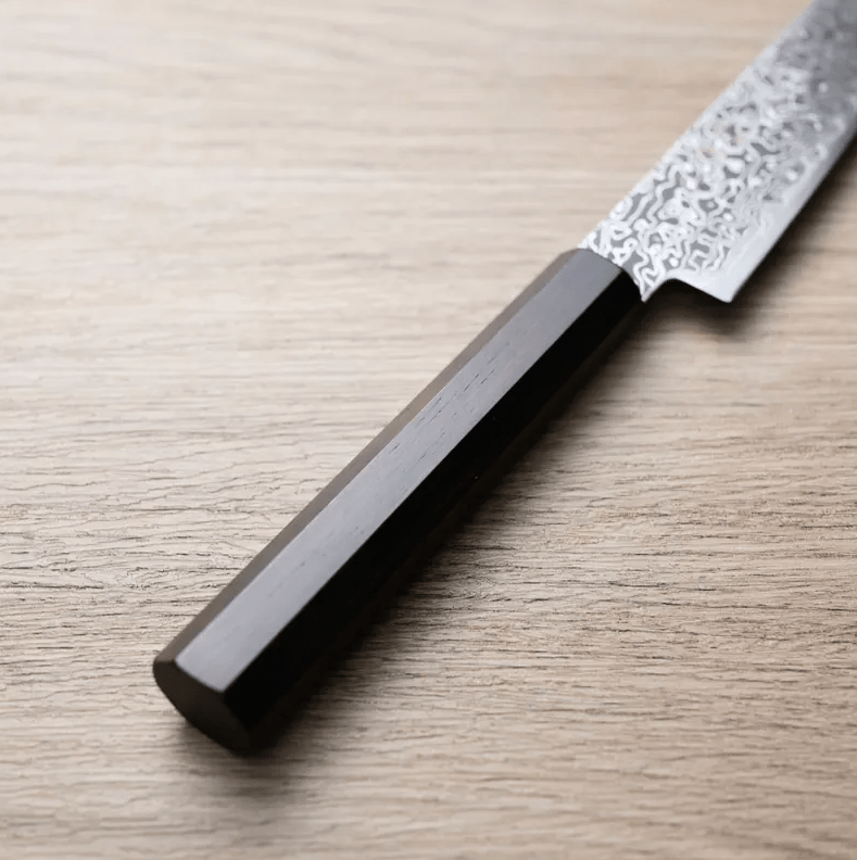 初心 流冰 蔬果 150mm<br>SG2鋼 黑染大馬士革