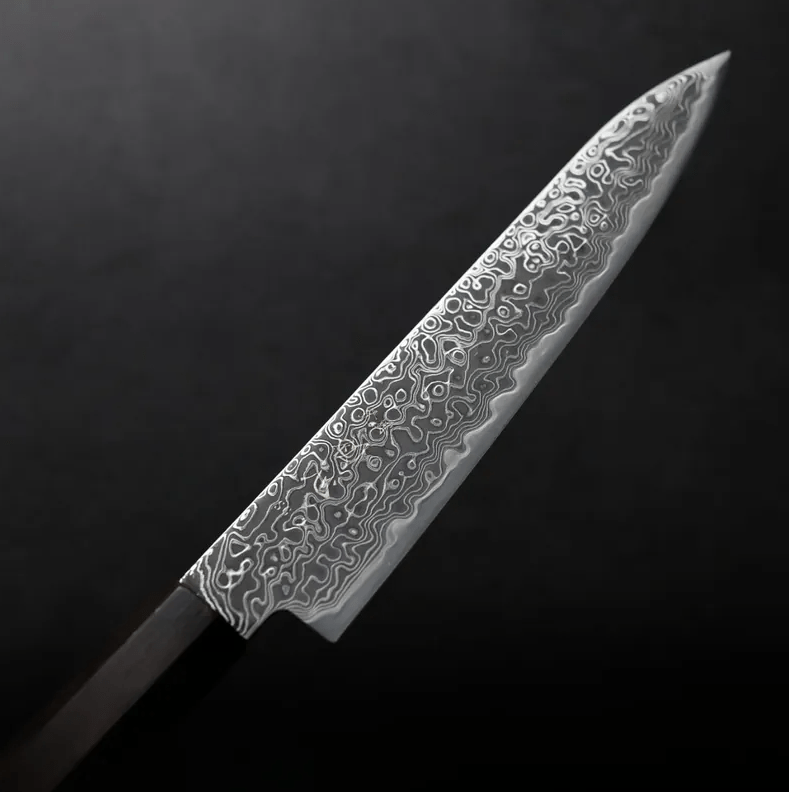 初心 流冰 蔬果 150mm<br>SG2鋼 黑染大馬士革