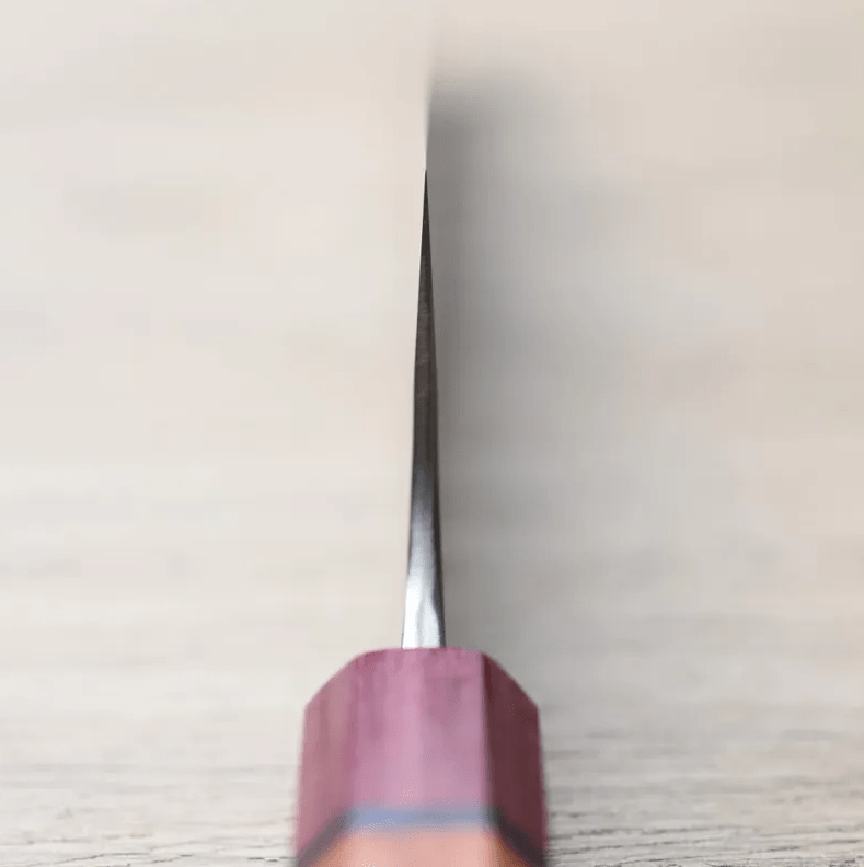 初心x吉金刃物 切付牛刀<br>210mm SKD高速鋼 梨地