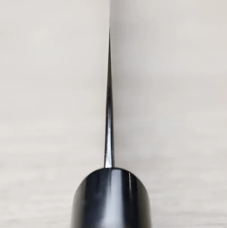 加藤義実 牛刀 210mm<br>青紙超級鋼 梨地