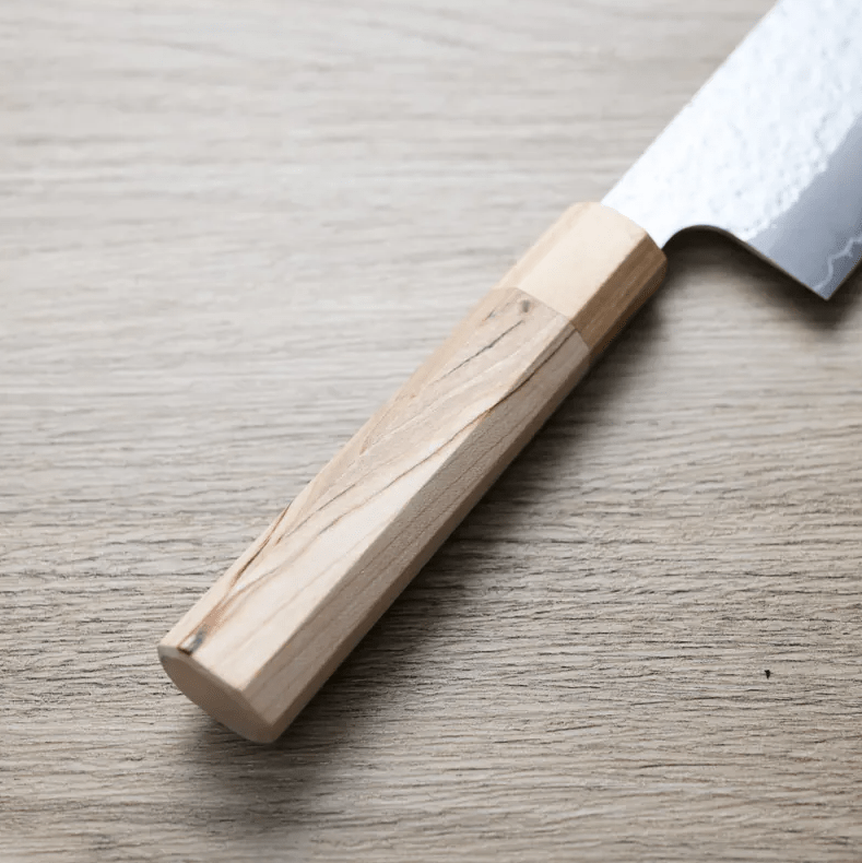 黑崎真 菜切 170mm SG2粉末鋼 櫻花鎚目