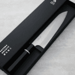 二唐刃物 牛刀 225mm VG XEOS鋼<br>鎚目大馬士革