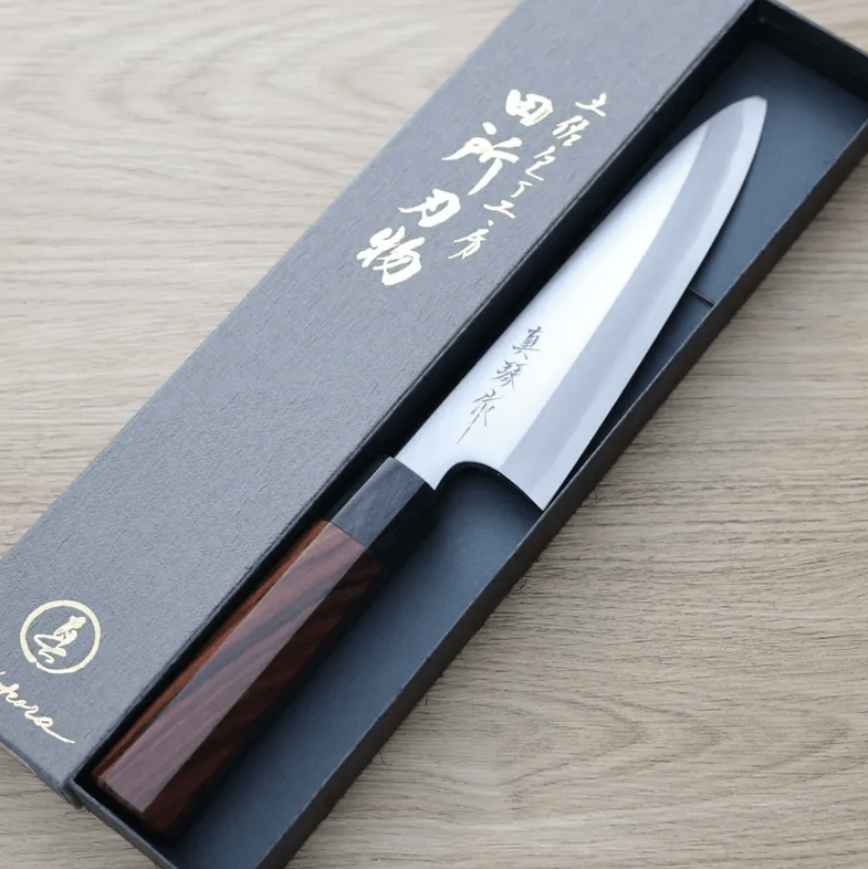 田所真琴 原創出刃 165mm 白紙鋼 (2) 田所真琴 原創出刃 165mm<br>白紙鋼