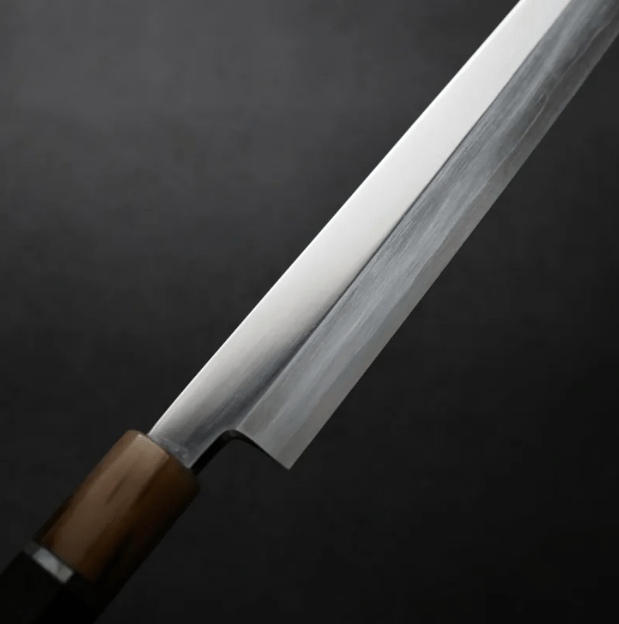 中川打刃物 切付柳刃 270mm 銀三鋼 鏡面 (5) 中川打刃物 切付柳刃 270mm<br>銀三鋼 鏡面
