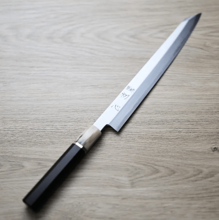 中川打刃物 初心 切付柳刃 270mm 青紙一號鋼 (5) 中川打刃物 初心 切付柳刃<br>270mm 青紙一號鋼