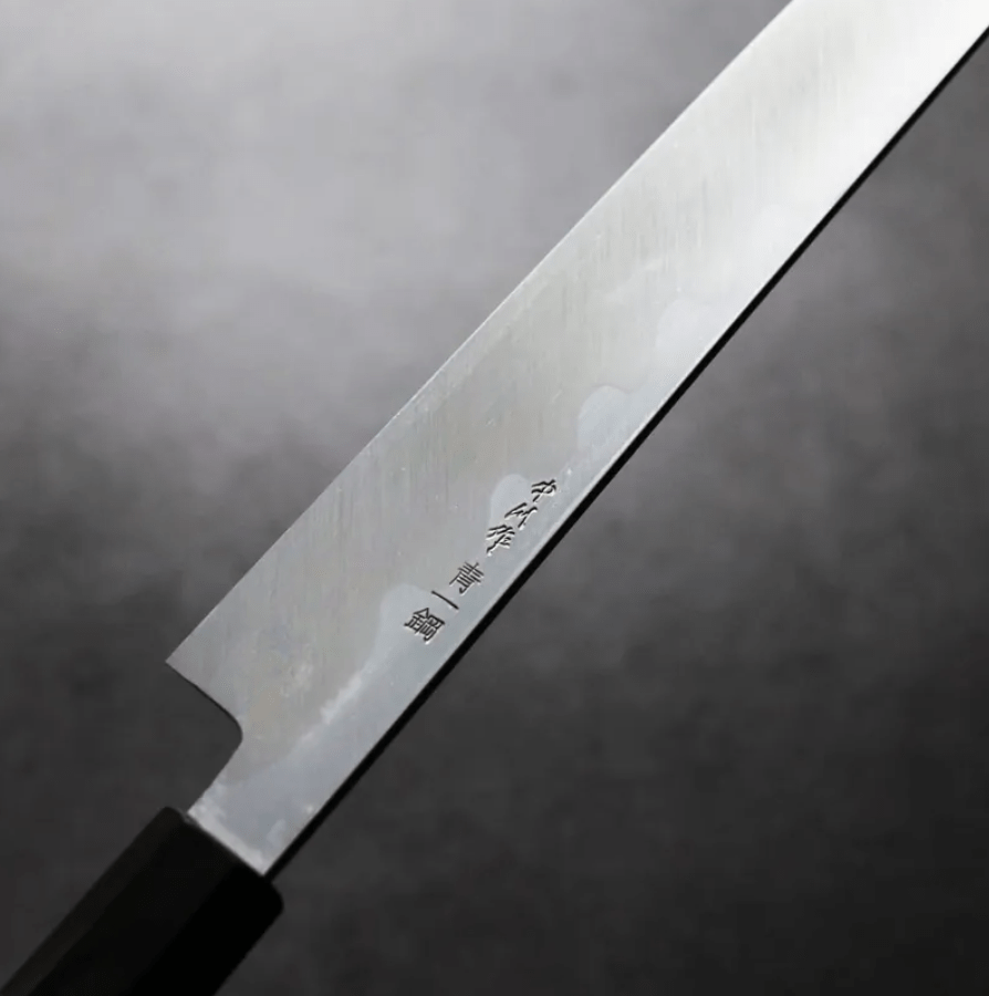 中川打刃物 初心 切付柳刃 270mm 青紙一號鋼 (8) 中川打刃物 初心 切付柳刃<br>270mm 青紙一號鋼