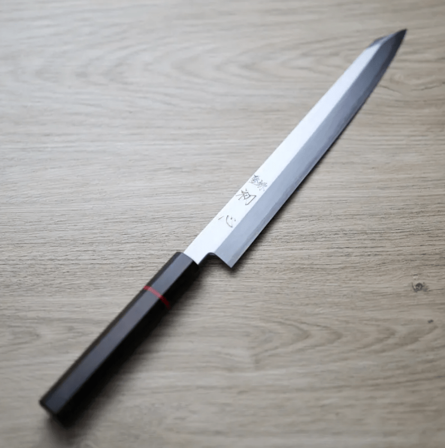 中川打刃物 初心 切付柳刃 270mm 青紙一號鋼 中川打刃物 初心 切付柳刃<br>270mm 青紙一號鋼