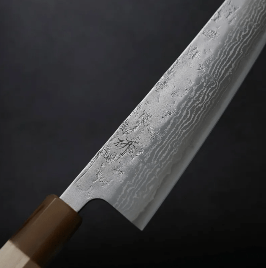 作SAKU 研 牛刀 210mm 瑞典鋼 和紙地 大馬士革 (5) 作SAKU 研 牛刀 210mm<br>瑞典鋼 和紙地 大馬士革