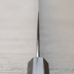 加藤義実 牛刀 240mm 青紙超級鋼 黑打梨地 (3) 加藤義実 牛刀 240mm <br>青紙超級鋼 黑打梨地