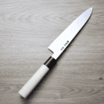 堺孝行 特上 單刃牛刀 210mm 白二鋼 (3) 堺孝行 特上 單刃牛刀<br>210mm 白二鋼