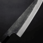 森平 久元 牛刀 240mm<br>白二鋼 黑打
