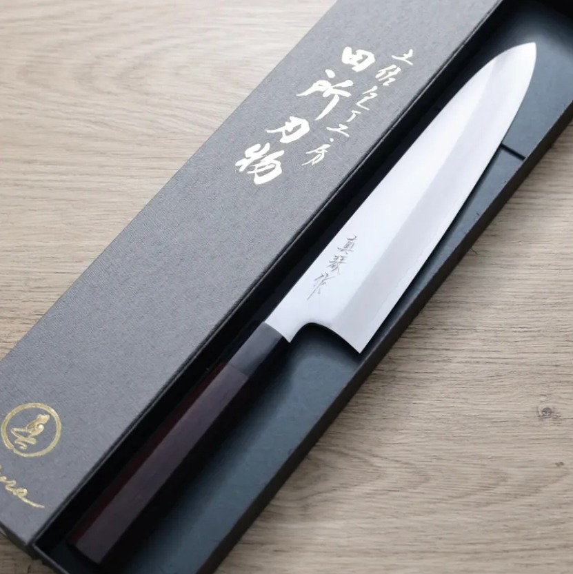 田所真琴 牛刀 225mm 銀三鋼 (2) 田所真琴 牛刀 225mm 銀三鋼