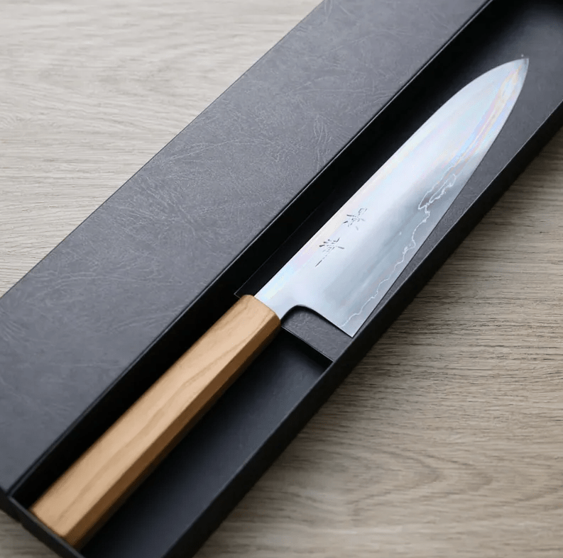 馬場刃物 景清 牛刀 <br>210mm 銀三鋼 櫻付鞘