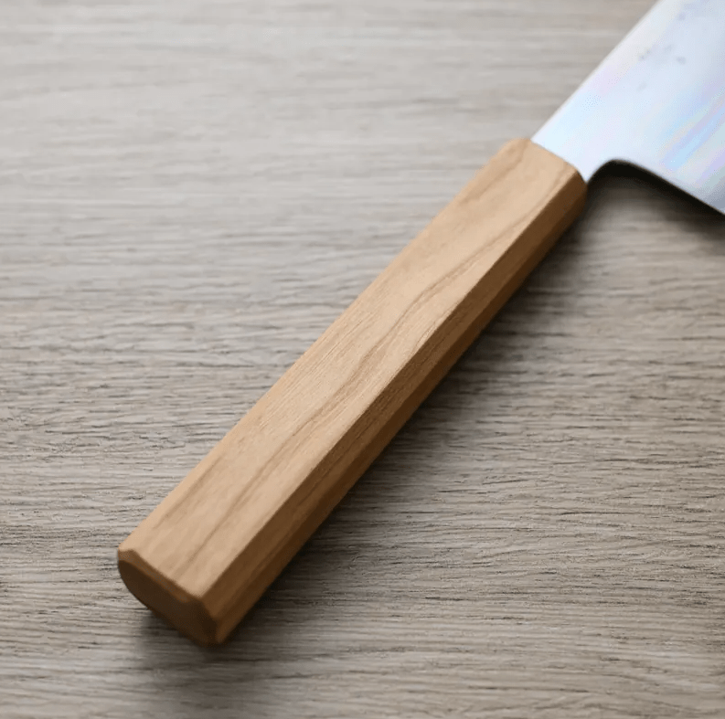 馬場刃物 景清 牛刀 <br>210mm 銀三鋼 櫻付鞘