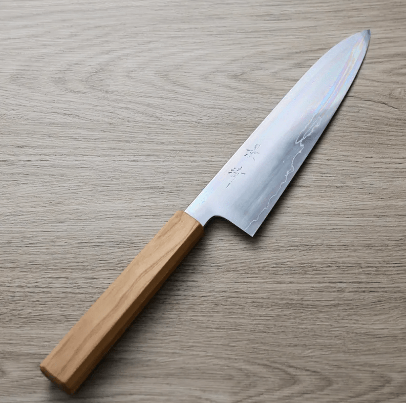 馬場刃物 景清 牛刀 <br>210mm 銀三鋼 櫻付鞘