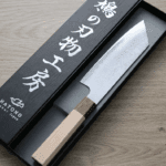 鳩野憲志朗 文化 170mm 銀三鋼 大馬士革